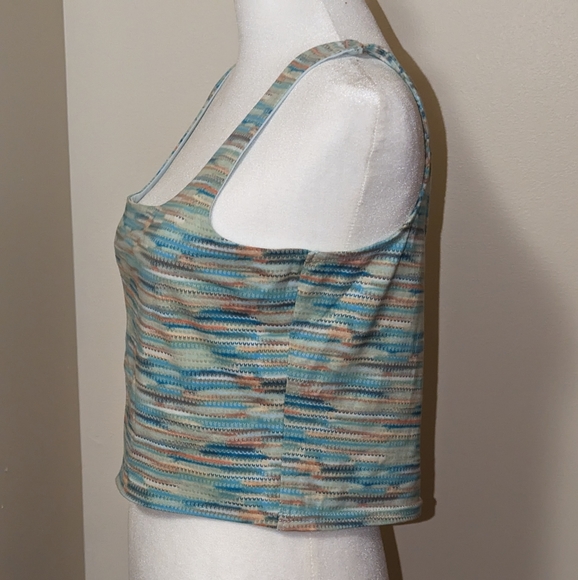 💲Space Dye Cropped Tank Top - NWT Sizes M, XL - Picture 3 of 7